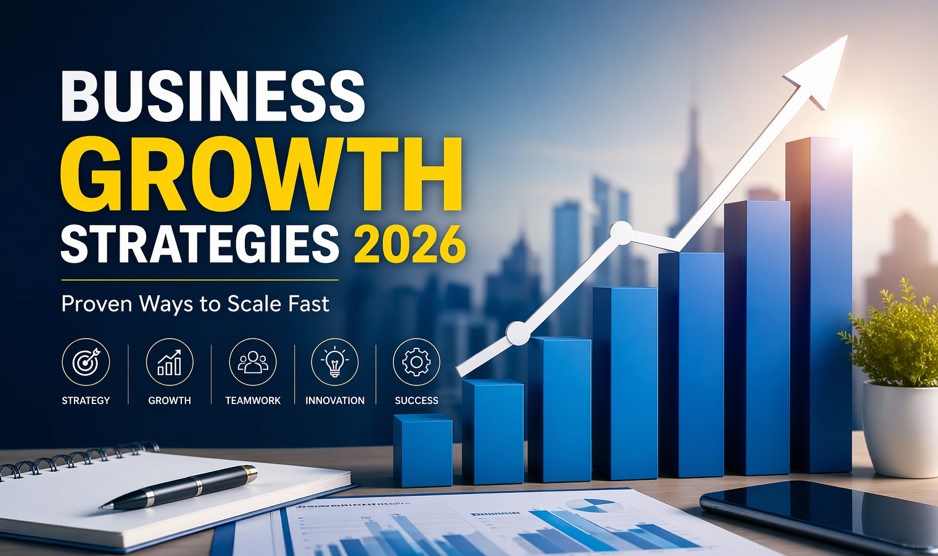 business growth strategies 2026 proven ways to scale your business with digital tools, teamwork and innovation