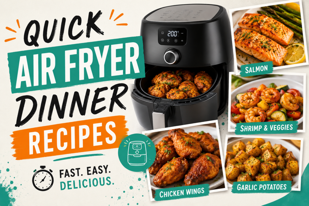 Quick air fryer dinner recipes