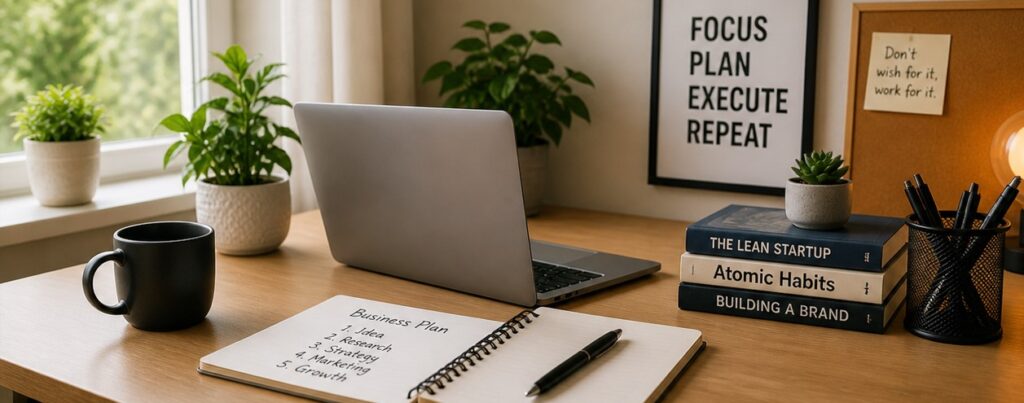 how to start a profitable business from home step by step