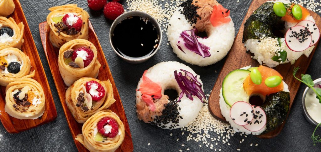 Viral TikTok Food Recipes You Must Try in 2026 pasta sushi burgers trendy foods